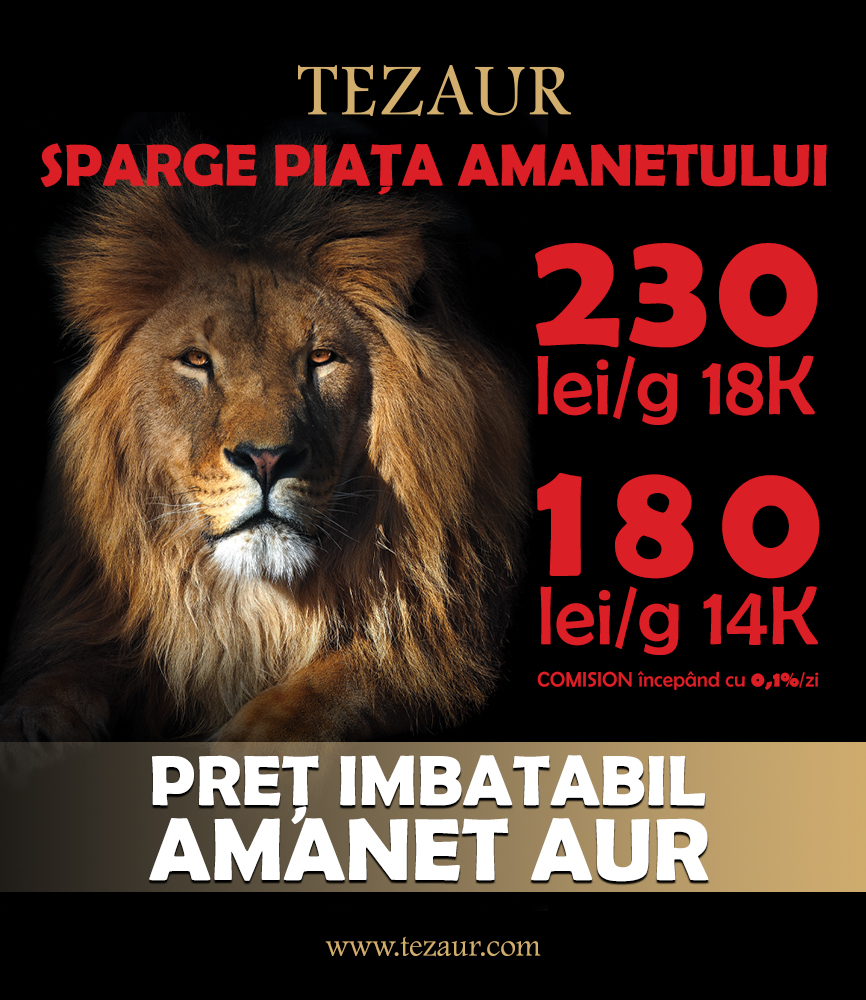 TEZAUR SPARGE PIAȚA AMANETULUI