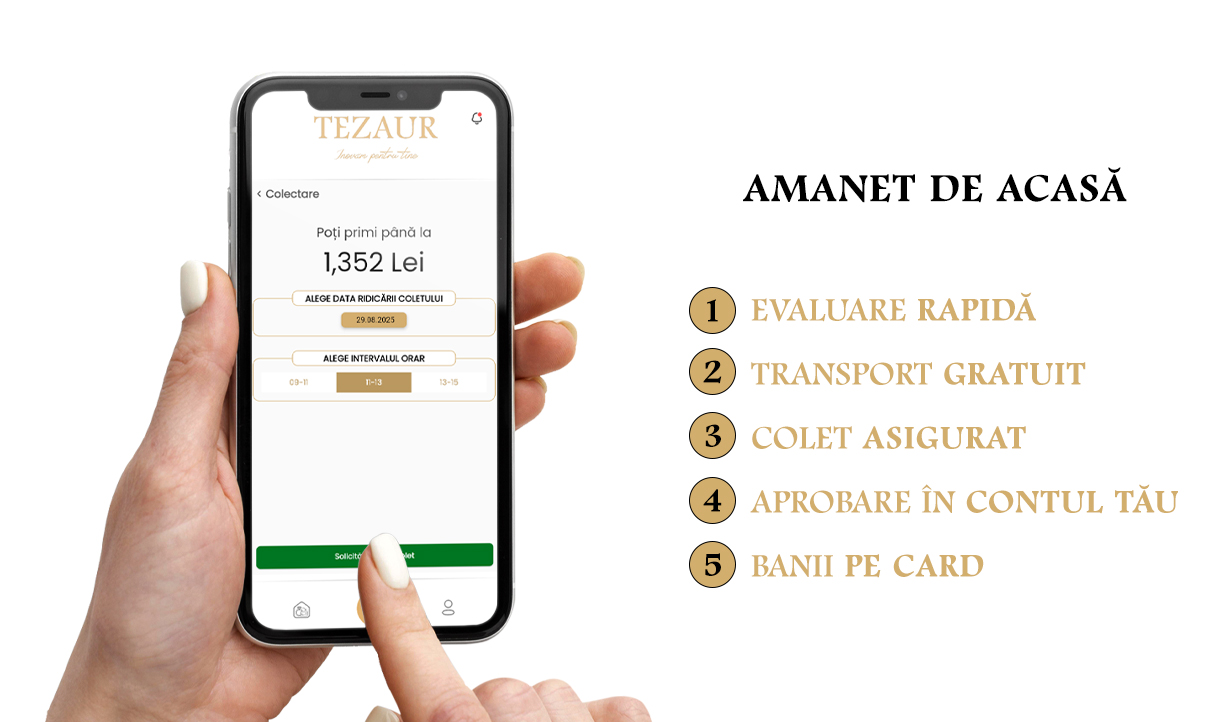 Amanetează aurul de acasă